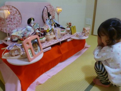 お雛様飾りました！ 