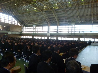 我が母校　東福岡高等学校　入学式