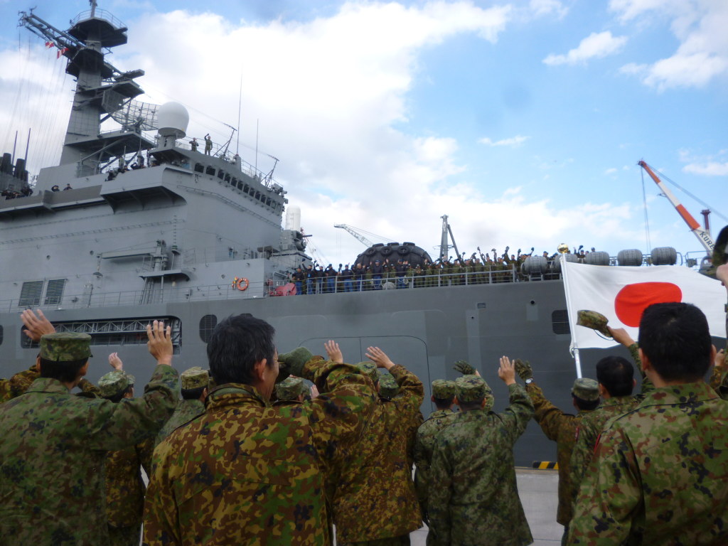 呉　海上自衛隊総監を表敬訪問