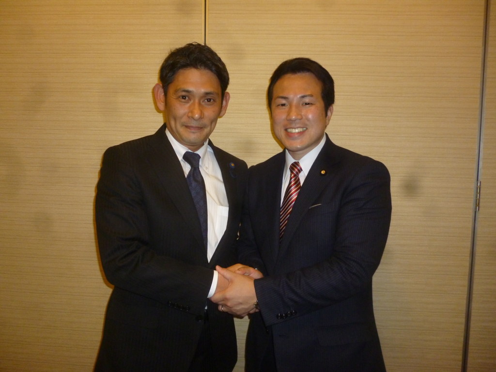 参議院議員　宇都たかし先生と！！