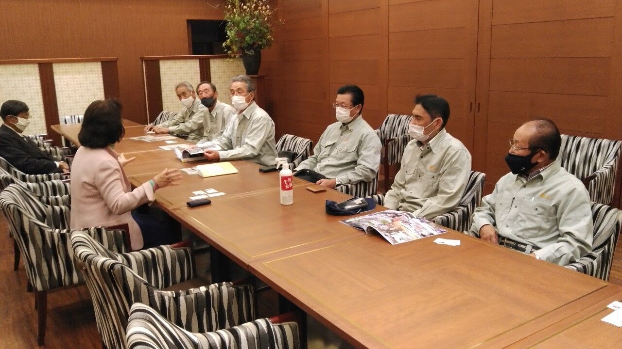 清流自民会派視察